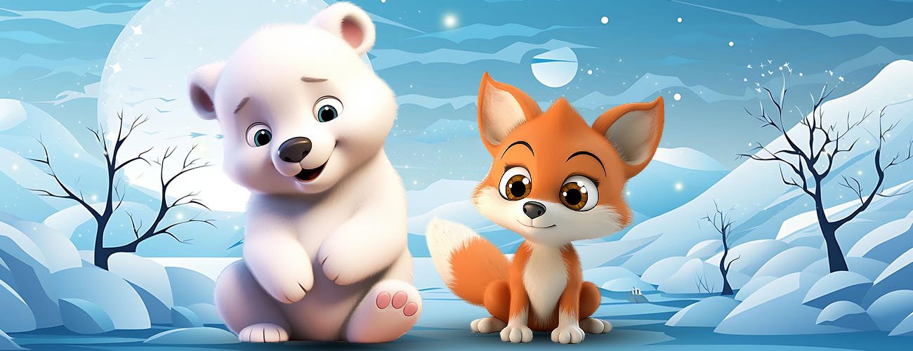 Les aventures du petit ours blanc