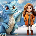 Miss Mia et le dragon des neiges