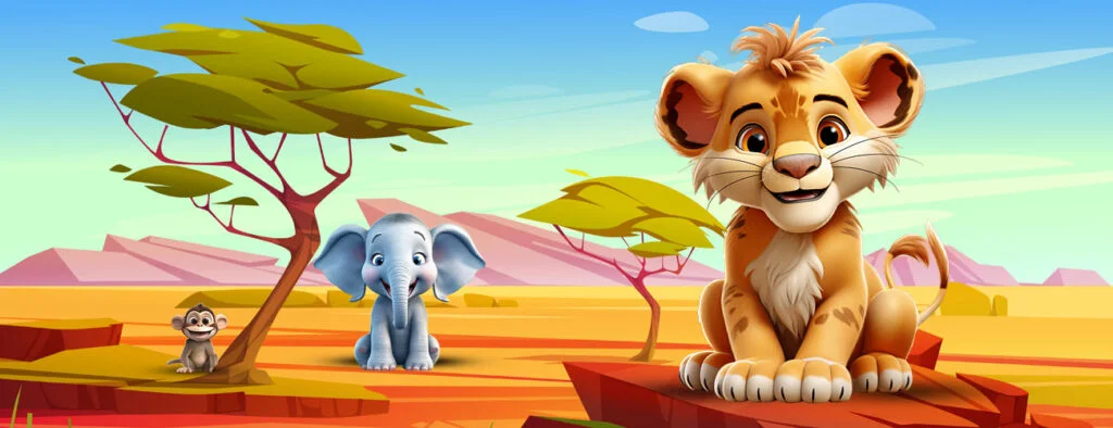 Les Aventures de Léo le lionceau